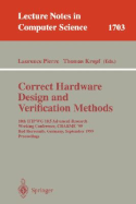 Correct Hardware Design and Verification Methods