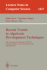 Recent Trends in Algebraic Development Techniques: 14th International Workshop, Wadt '99, Chateau De Bonas, September 15-18, 1999 Selected Papers (Lecture Notes in Computer Science)