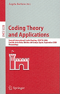 Coding Theory and Applications: Second International Castle Meeting