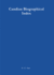 Canadian Biographical Index