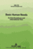 Basic Human Needs: an Interdisciplinary and International View