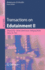 Transactions on Edutainment II