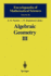 Algebraic Geometry III