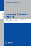 Automated Deduction--Cade-24