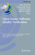 Open Source Software: Quality Verification