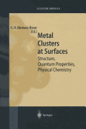 Metal Clusters at Surfaces