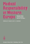 Medical Responsibility in Western Europe
