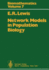 Network Models in Population Biology