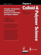 Formation and Dynamics of Self-Organized Structure