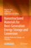 Nanostructured Materials for Next-Generation Energ