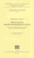 Meno-Logium Bagistano-Persepolitanum. Studien Zu Den Altpersischen Monatsnamen Und Ihren Elamischen Wiedergaben. (Veroffentlichungen Zur Iranistik) (German Edition)