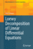 Loewy Decomposition of Linear Differential Equatio