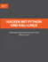 Hacken Mit Python Und Kali-Linux: Entwicklung Eigener Hackingtools Mit Python Unter Kali-Linux (German Edition)