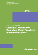 Continual Means and Boundary Value Problems in Fun