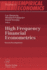High Frequency Financial Econometrics