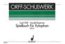 Spielbuch Fur Xylophone-One Player: German Text (German Edition)