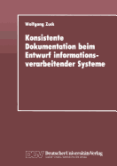 Konsistente Dokumentation Beim Entwurf Information