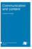 Communication and Content
