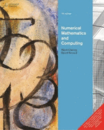 Numerical Mathematics and Computing, 7th Edn