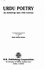 Urdu Poetry: an Anthology Upto 19th Century