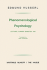 Phenomenological Psychology