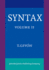 Syntax: an Introduction. Volume II