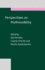 Perspectives on Multimodality (Document Design Companion Series)