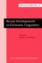 Recent Developments in Germanic Linguistics (Current Issues in Linguistic Theory)