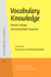 Vocabulary Knowledge (Studies in Bilingualism)