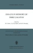 Essays in Memory of Imre Lakatos
