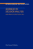 Advances in Decision Analysis
