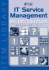 It Service Management: an Introduction Based on Itil