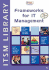 Frameworks for It Management: an Introduction