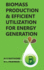 Biomass Production & Eficient Utilization for Energy Generation_Distribution Rights Outside Saarc Region, With Crc Press, 1st Edition