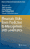 Mountain Risks: From Prediction to Management and