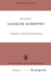 Logische Schriften Gorsses Logikfragment Grundgesetze Des Sollens