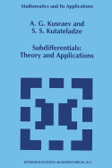 Subdifferentials: Theory and Applications