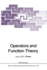 Operators and Function Theory