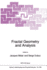 Fractal Geometry and Analysis