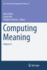 Computing Meaning: Volume 4