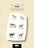 Fauna: Label & Sticker Book (Multilingual Edition) (English and German Edition)