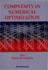 Complexity in Numerical Optimization