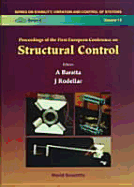 Structural Control-Proceedings of the First European Conference