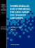 Hybrid Parallel Execution Model for Logic-Based Specification Languages