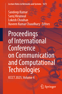 Proceedings of International Conference on Communication and Computational Technologies