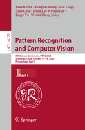 Pattern Recognition and Computer Vision: 8th Chinese Conference, PRCV 2025, Shanghai, China, October 15-18, 2025, Proceedings, Part I