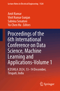 Proceedings of the 6th International Conference on Data Science, Machine Learning and Applications-Volume 1
