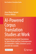 Ai-Powered Corpus Translation Studies at Work