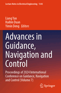 Advances in Guidance, Navigation and Control