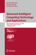 Advanced Intelligent Computing Technology and Appl